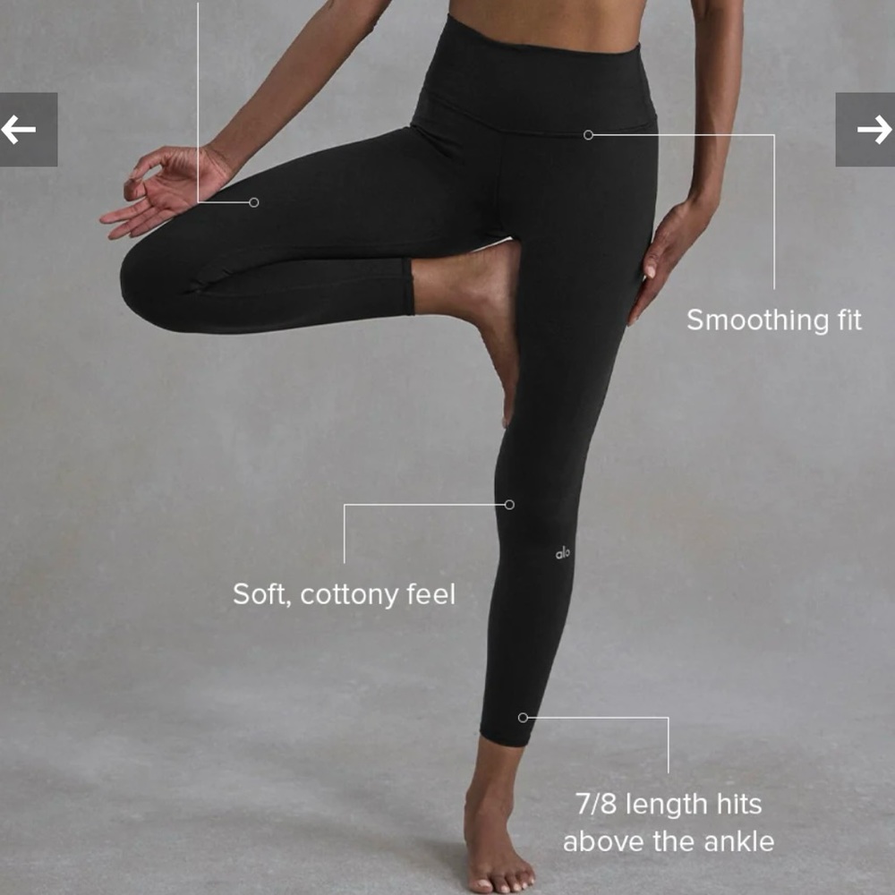 Alo 7/8 High Waist Airbrush Leggings